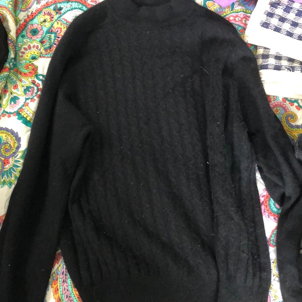 Black sweater